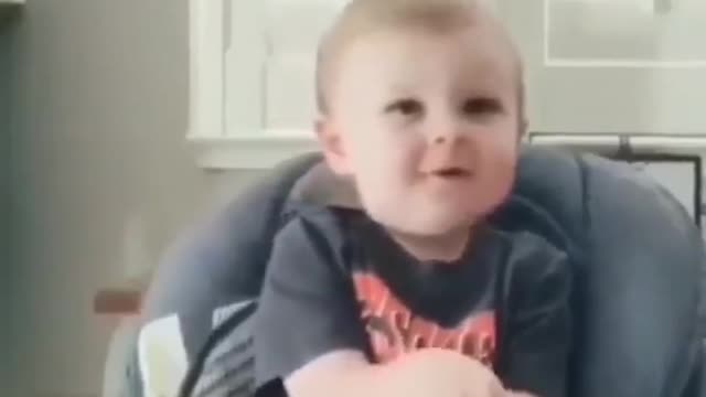 Baby makes Dinosaur sounds