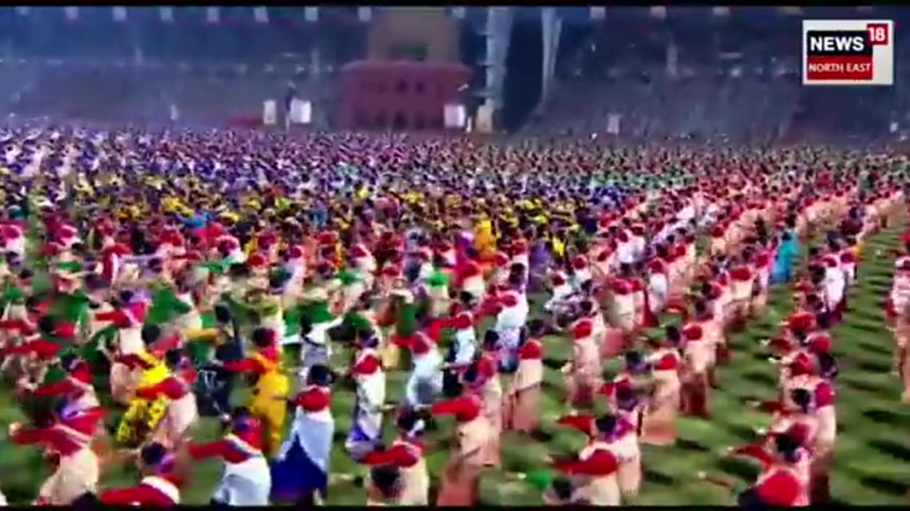 Assamese Bihu dance world record