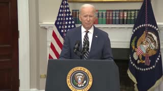 Biden: "We're banning the export of luxury goods to Russia"