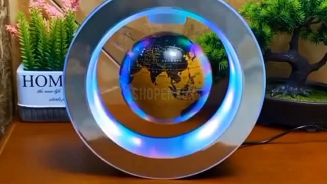 Magnetic Levitation Globe Led Light