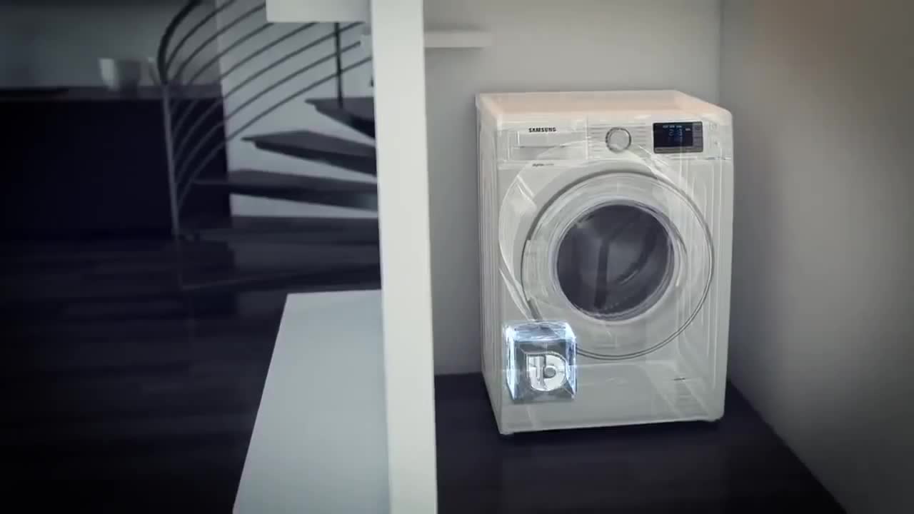 Digital Inverter refrigerator: digital inverter motion graphic | Samsung