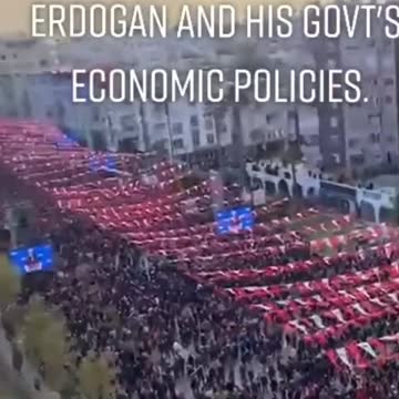 Massive protest in Mersin, Turkey against Erdogan and government policies