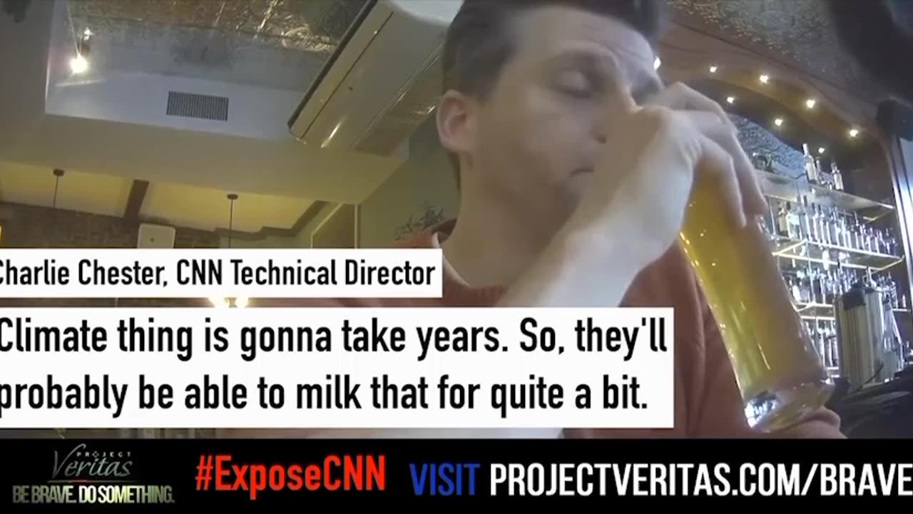 CNN tech. director, Charlie Chester, a Project Veritas recording from 2021 **2min