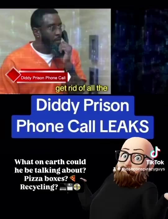 P. Diddy's Cryptic Prison Call "Do not entertain none of this nonsense