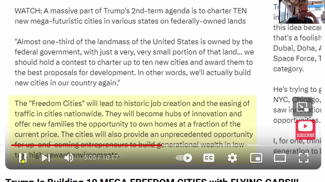 More to Come - Trump - 10 Maga Cities in USA and Future City of New Jerusalem - 8-22-24