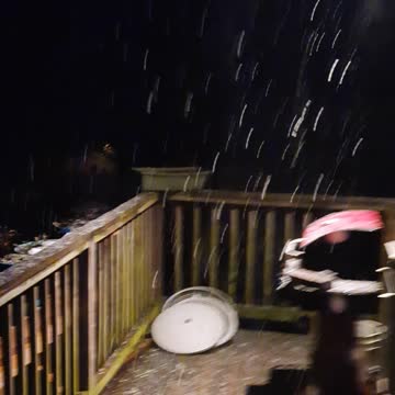Snowing in Cooleemee,NC