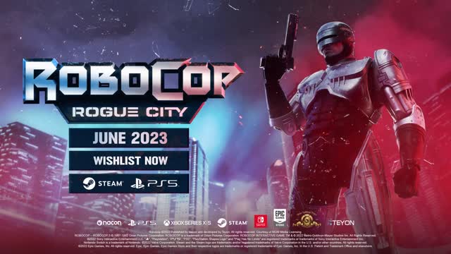 Robocop: Rogue City - Official Gameplay Trailer