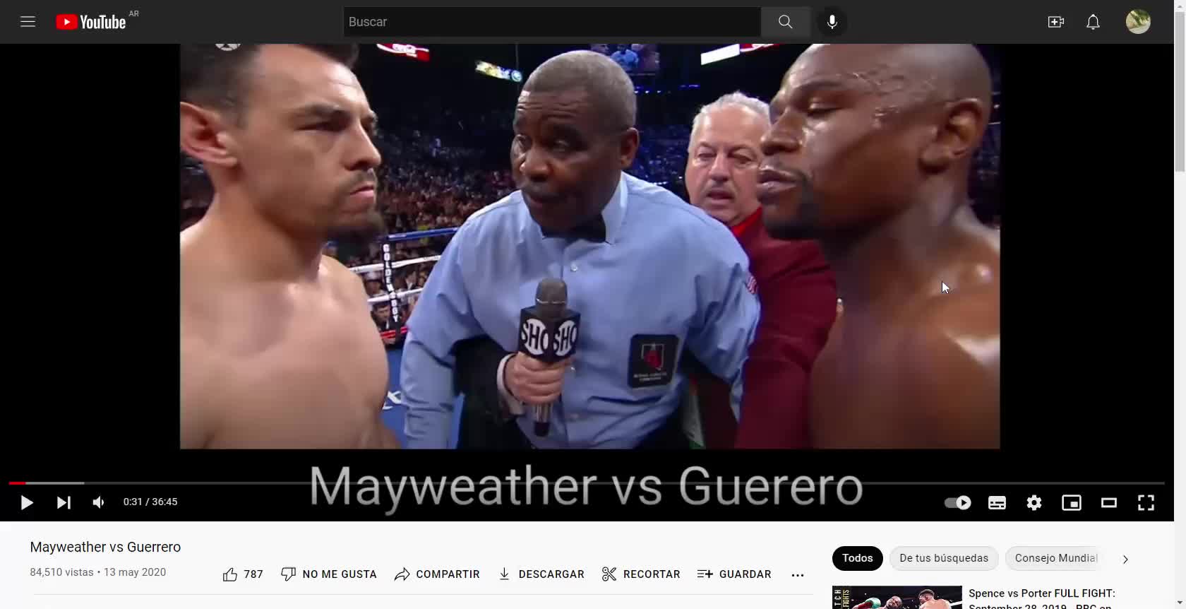 Maywether vs Guerrero Round 1