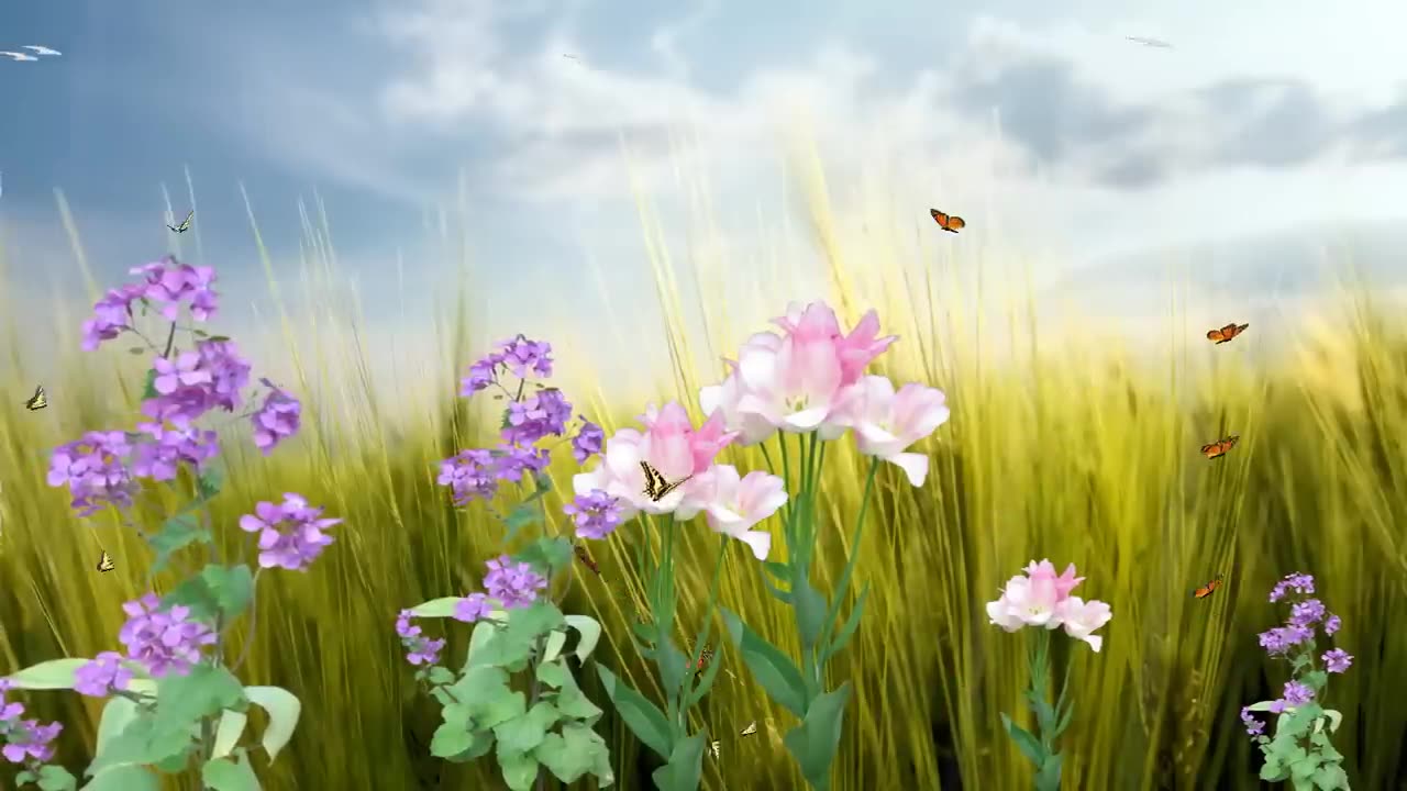 Butterfly Paradise Screensaver