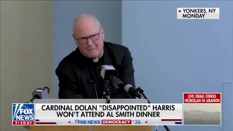 Cardinal Dolan mocks Kamala Harris for skipping the Al Smith Dinner