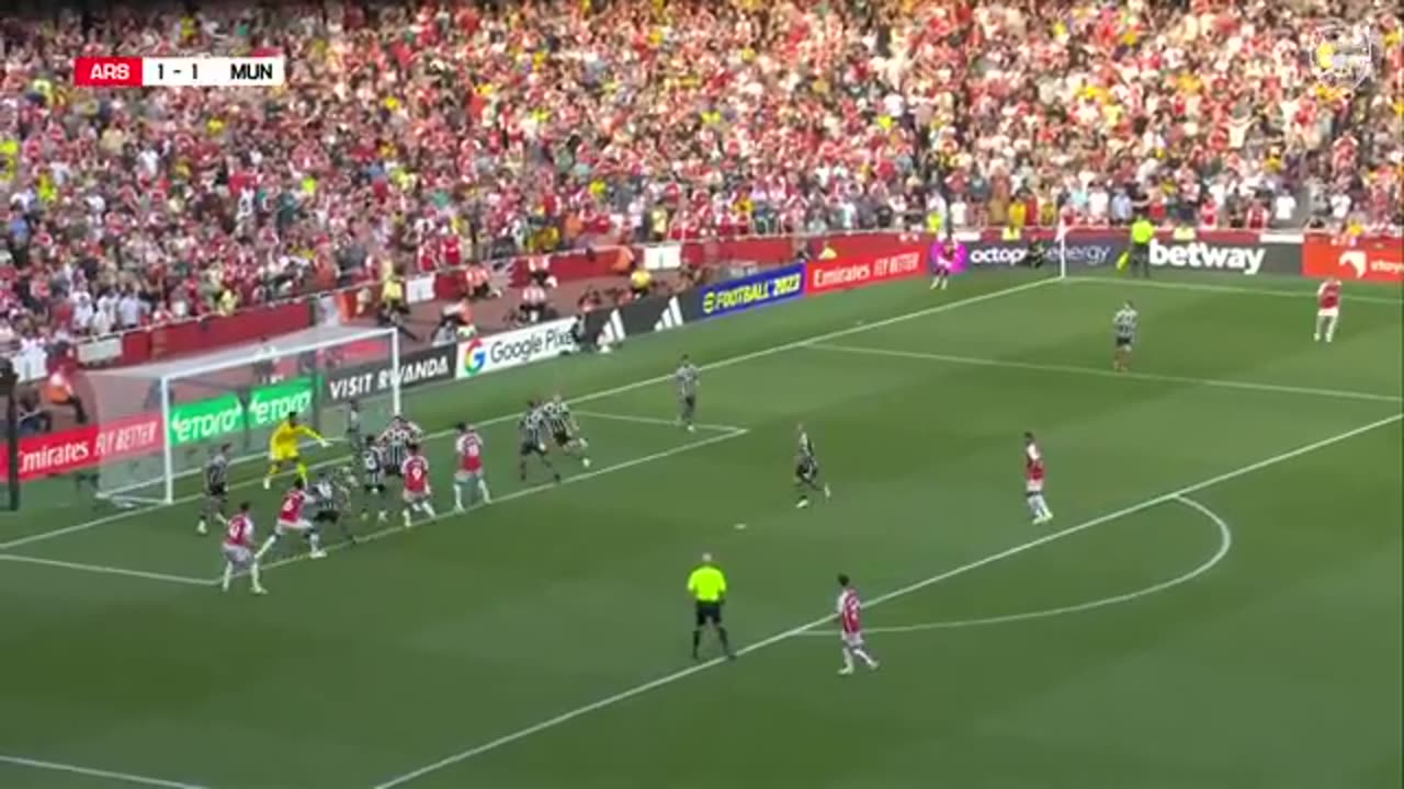 HIGHLIGHTS | Arsenal vs Manchester United (3-1) | Odegaard, Rice, Gabriel Jesus seal victory!