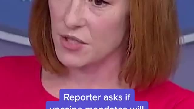 Reporter asks if vaccine mandates will impact police force