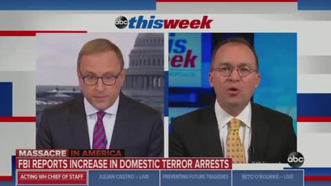 Mick Mulvaney pushes back on leftists blaming Trump for mass shootings