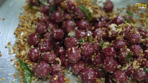 Tasty Kerala Breakfast - Beetroot Mani Kozhukattai