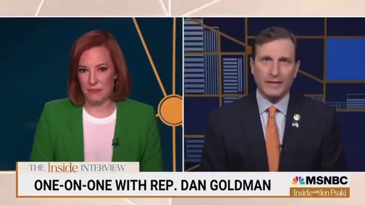 Rep. Dan Goldman Says Trump Needs to be Eliminated - Psaki Nods In Agreement