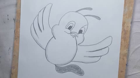 Bird drawing