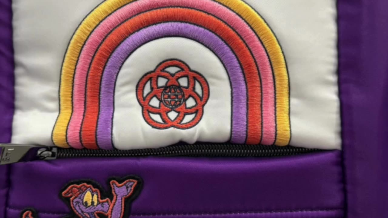 Walt Disney World Epcot Festival of the Arts Figment Backpack #shorts