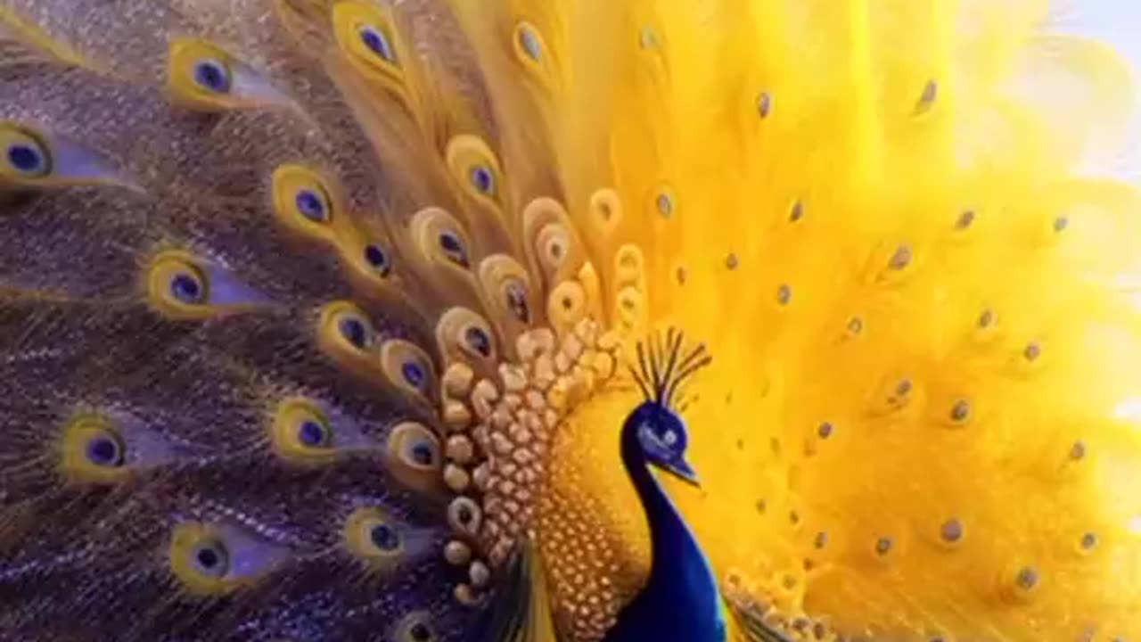 Beautiful peacock