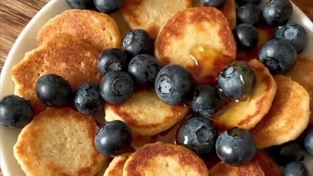 Oatmeal Mini Pancakes 🥞 | Amazing short cooking video | Recipe and food hacks