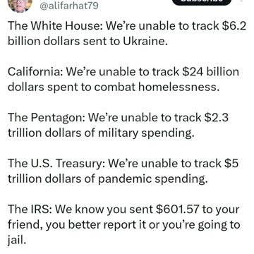 It's all one big scam on us. 😑