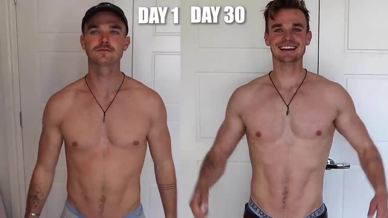 200 Push ups for 30days, ultimate result!!