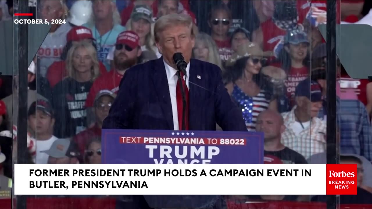 'This Is A Katrina For Them'- Trump Blasts Biden-Harris Response To Hurricane Helene At Butler Rally