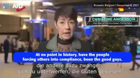 Christine Anderson - EU Parliament - Political Elite Do Not Care About You