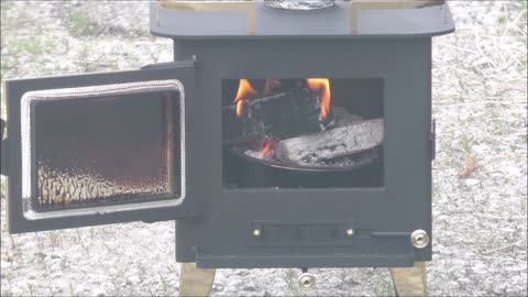 Cubic Mini Grizzly Wood Stove Experiment