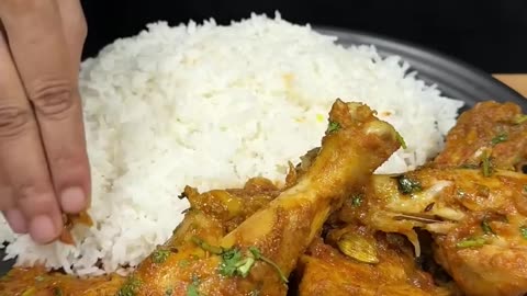 Kashmiri Chicken Masala ASMR Cooking