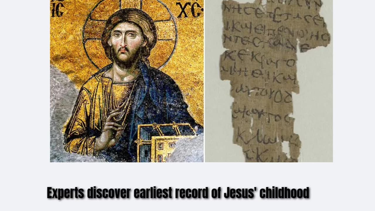 Experts discover earliest record of Jesus' childhood and little-known miracle after deciphering