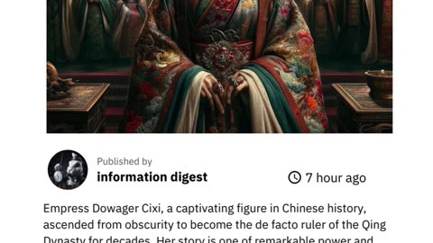 empress dowager cixi