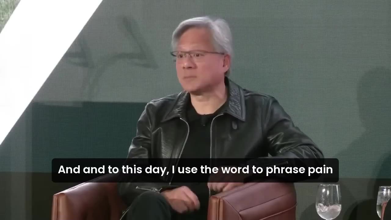 Jensen Huang🗣️ resilience is important role to success