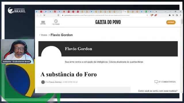 DECISÃO QUEBRA SIGILO DE ASSESSOR DE BOLSONARO - by Saldanha - Endireitando Brasil