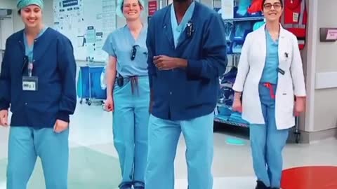 Dr. Jason Campbell is winning the internet with his dance moves