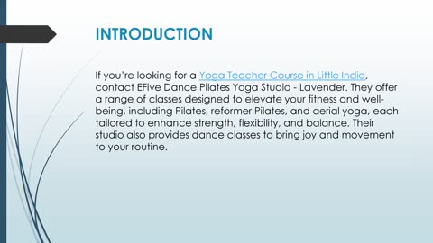 Best Yoga Teacher Course in Little India
