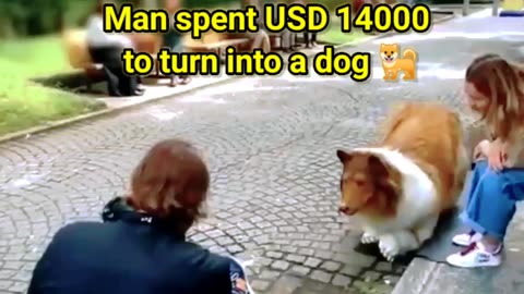 Man turned into a dog 🐶🐕