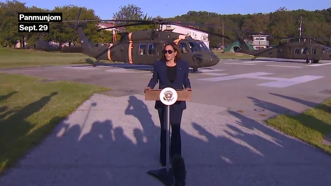 Kamala Harris on North Korea....Spoiler alert She's a potato!