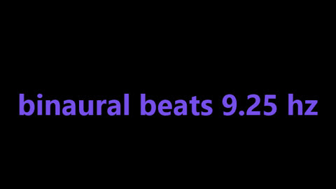 binaural_beats_9.25hz_BinauralBrainwaveTuning AudioSphereHealing BinauralBrainwaveBalance
