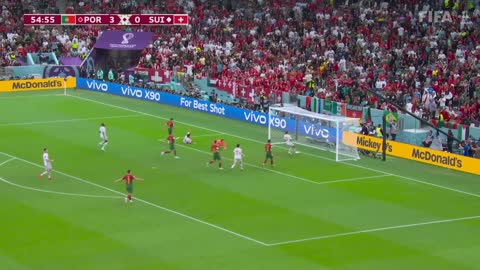 Ramos hits HAT-TRICK! Portugal v Switzerland Round of 16 FIFA World Cup Qatar 2022