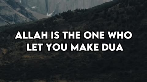 If Allah guides you to make du'a, He intends to give it.🤍 #islam #allah #shorts #omarsuleiman