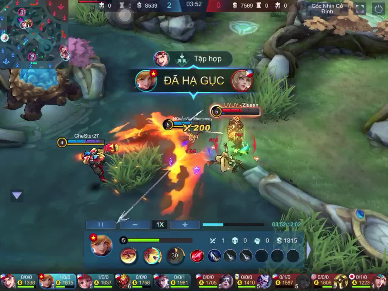 fanny mobile legends kill fast and very quickly