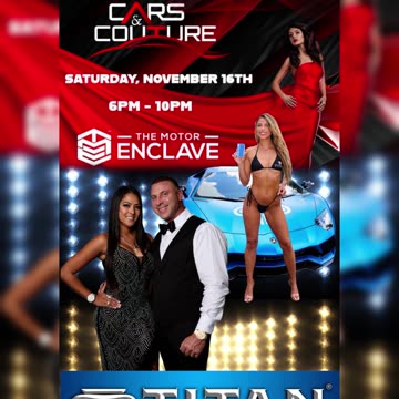 #TitanMedical at the 2024 Cars & Couture at the Motor Enclave on 11/16/24