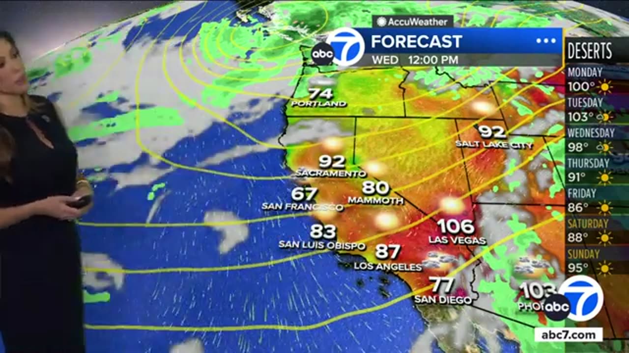 Monday will bring warm temperatures, sunshine to SoCal