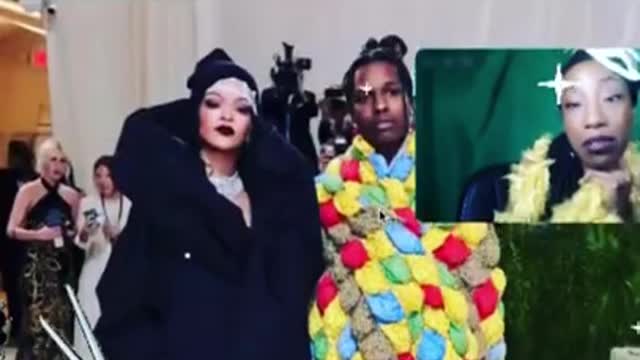 MORTISHA AND A VERY TASTY PASTRY DARLING! IT'S THE METGALA WITH CREATOR ARENA!