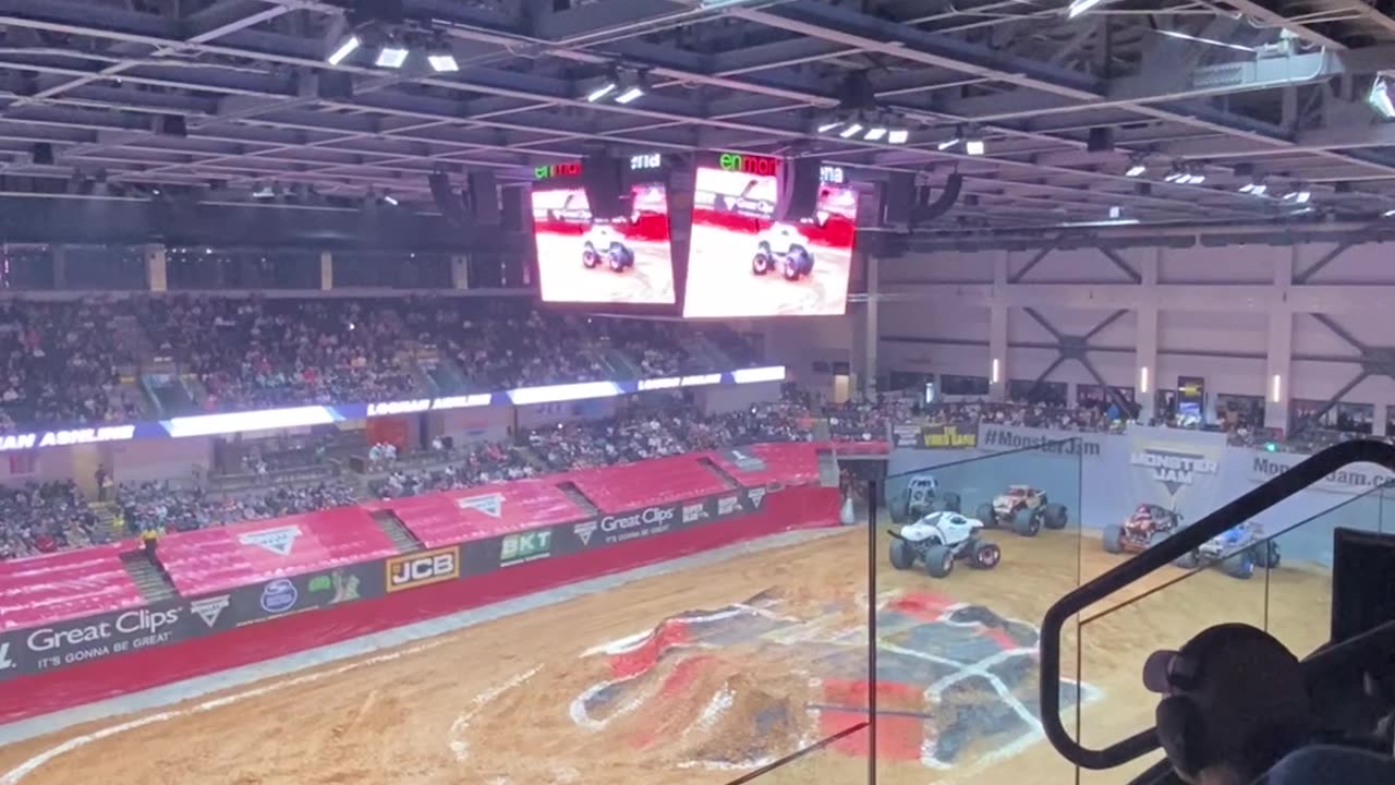I love Monster Jam Yesterday