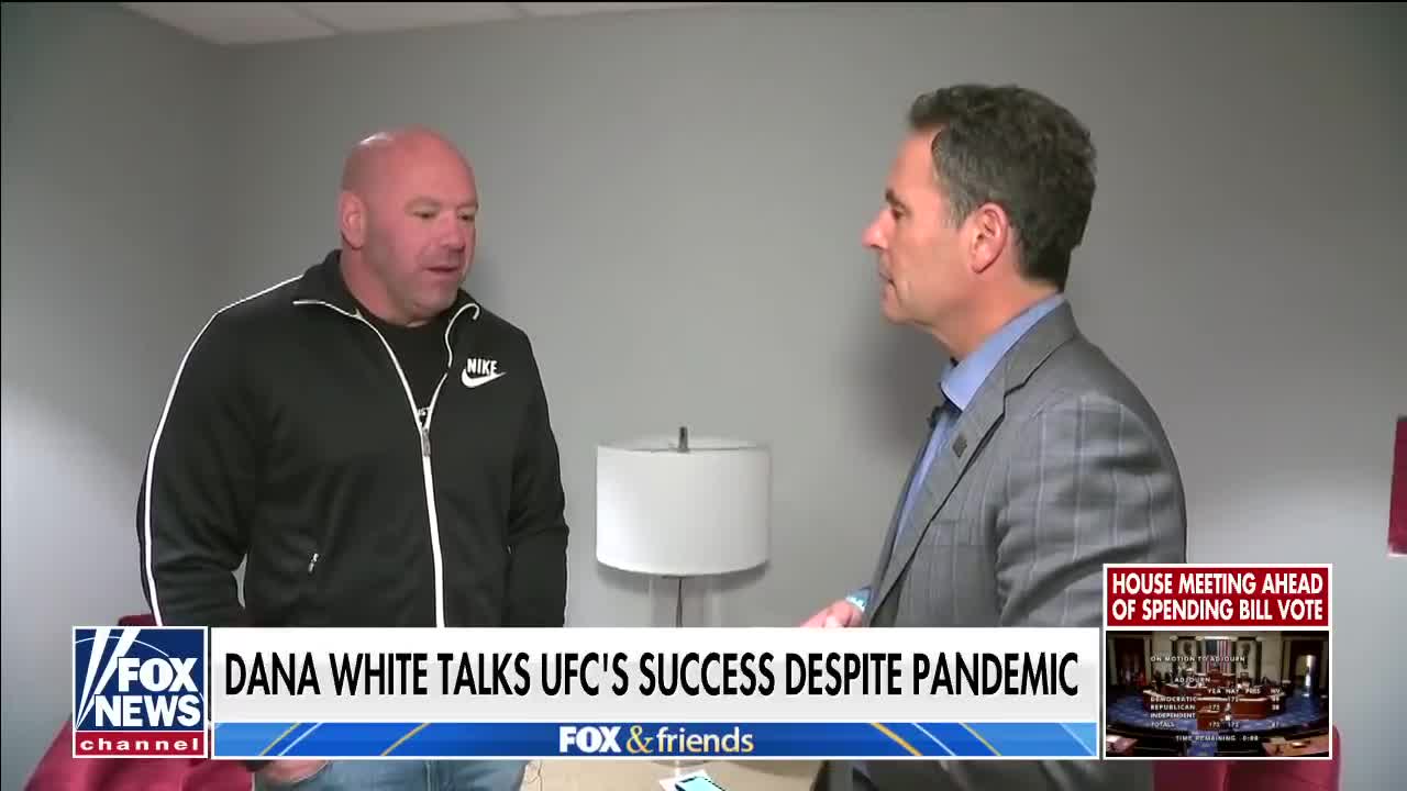 Dana White explains why he opposes vaccine mandates