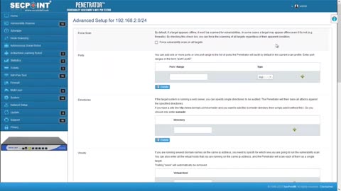 SecPoint Penetrator Static Routing