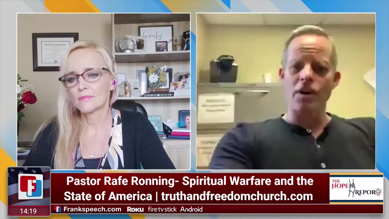 Pastor Rafe Ronning- Spiritual Warfare and the State of America