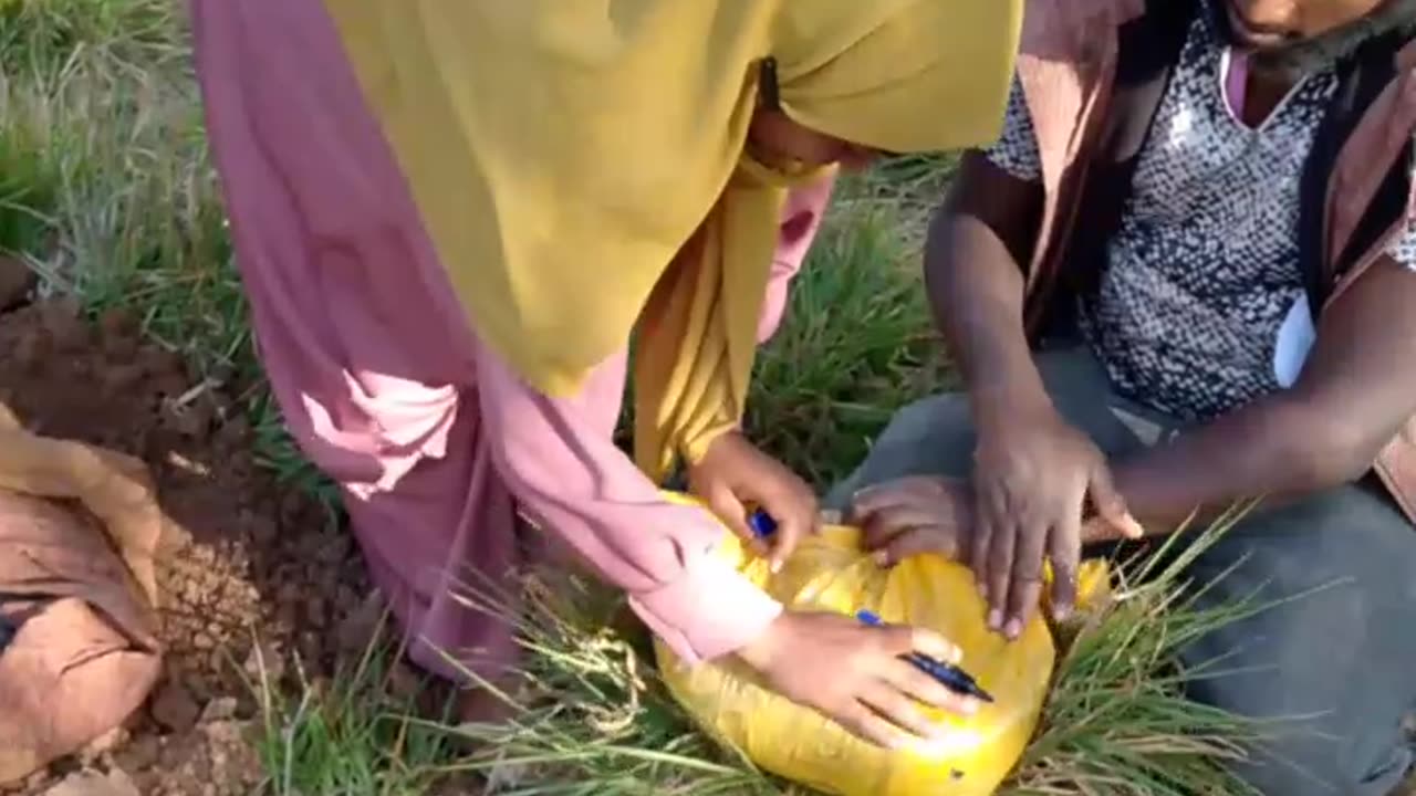 Sample of Haramaya Universty soil test to labratore