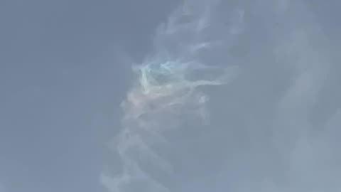 video 3 5:44 pm rainbow zigzag chemtrails